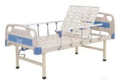 Single-Function Manual Hospital Bed, view 1