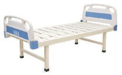 ABS Flat Hospital Bed