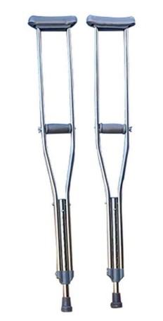 Adjustable Stainless Steel Armpit Crutch Cane