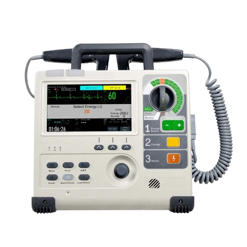 Biphasic Defibrillator Monitor with AED & External Pacing