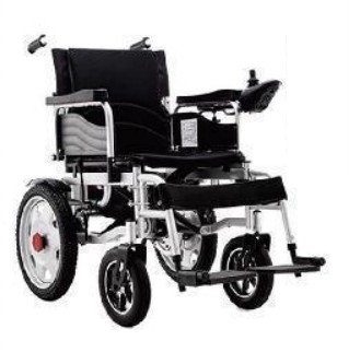 Foldable Electric Wheelchair (Carbon Steel)