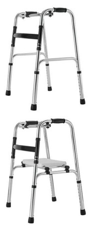 Foldable Walking Frame Aid (Carbon Steel)