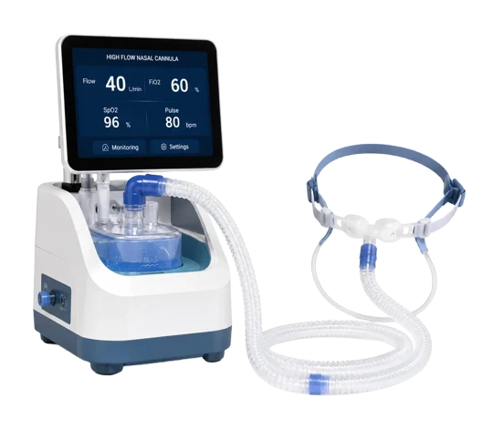 High-Flow Nasal Cannula (HFNC) Respiratory System, view 1