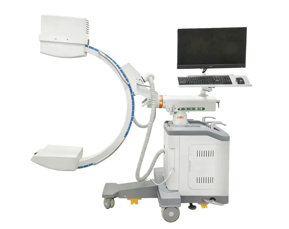 5kw Mobile Digital C-Arm X-ray System with 40kv-125kv Kv Range Carm Mobile C Arm X-Ray Machine