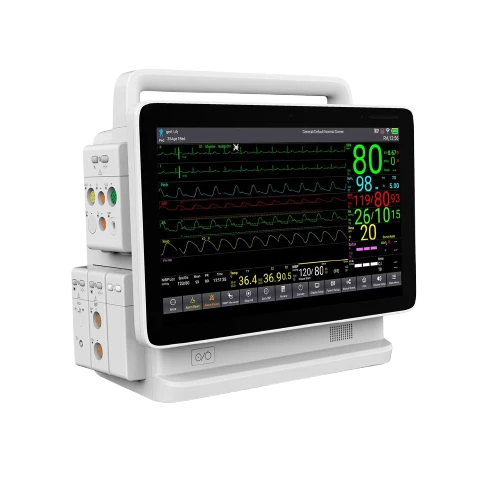 Modular High-End ICU Patient Monitor with Capnography (EtCO2)