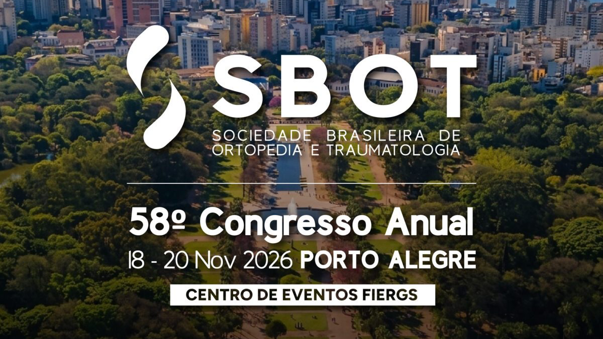 58º Congresso Anual da Sociedade Brasileira de Ortopedia e Traumatologia — SBOT 2026