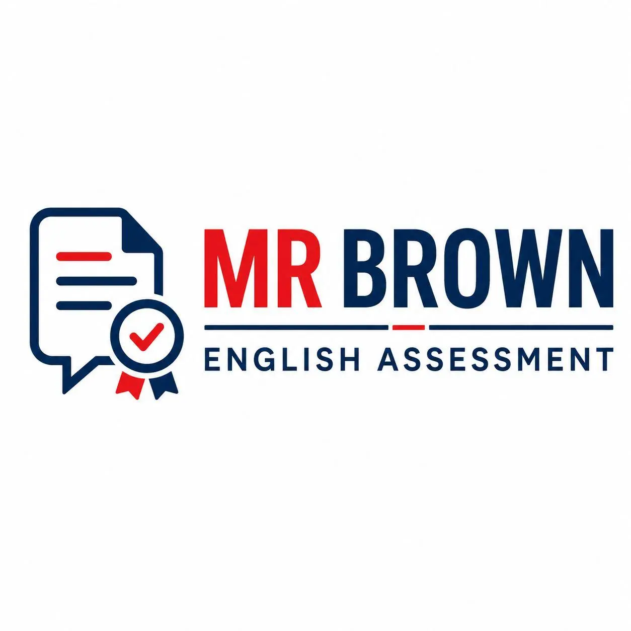 Mr. Brown Speaking Assessment Interface