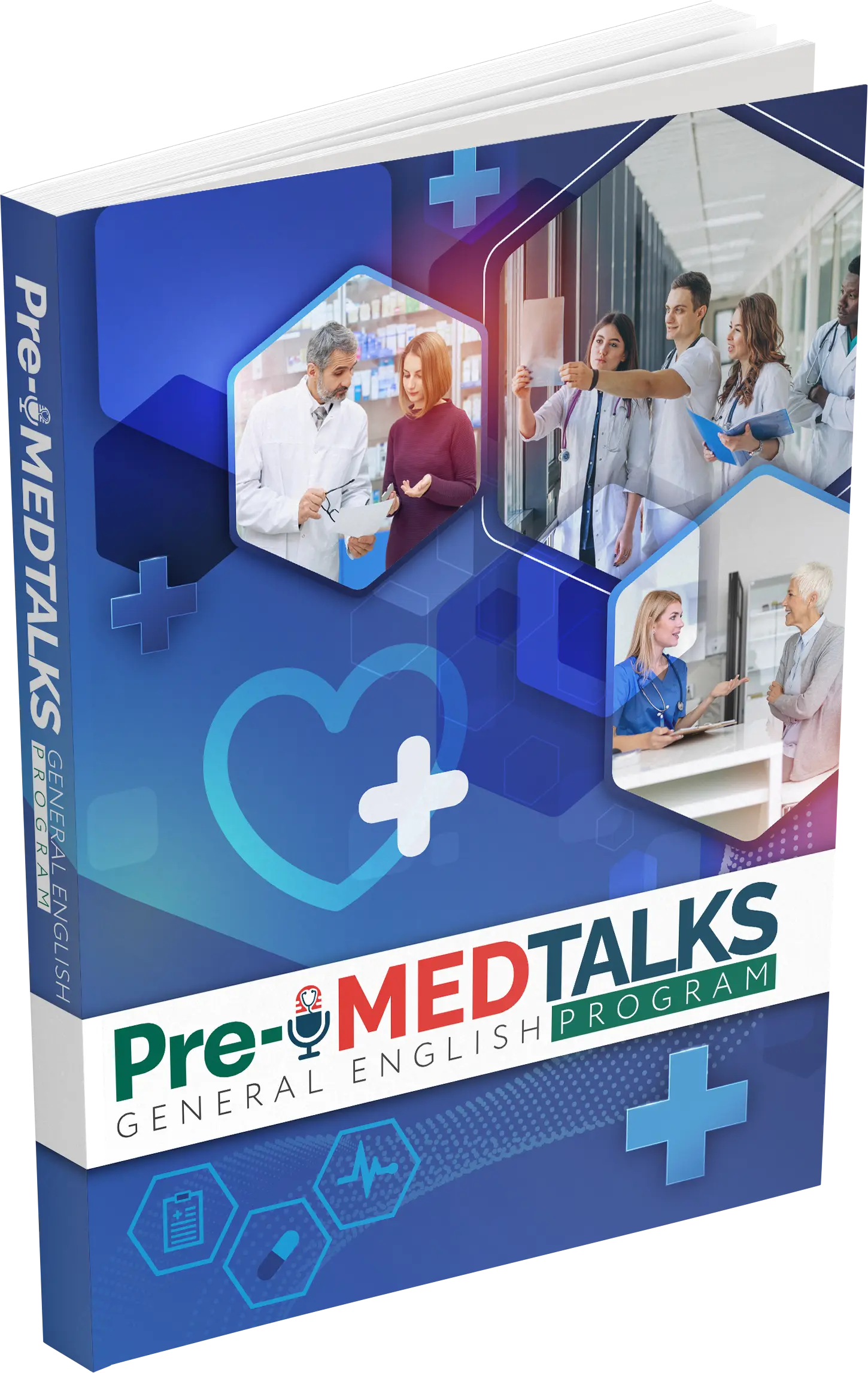Pre-MedTalks mockup book