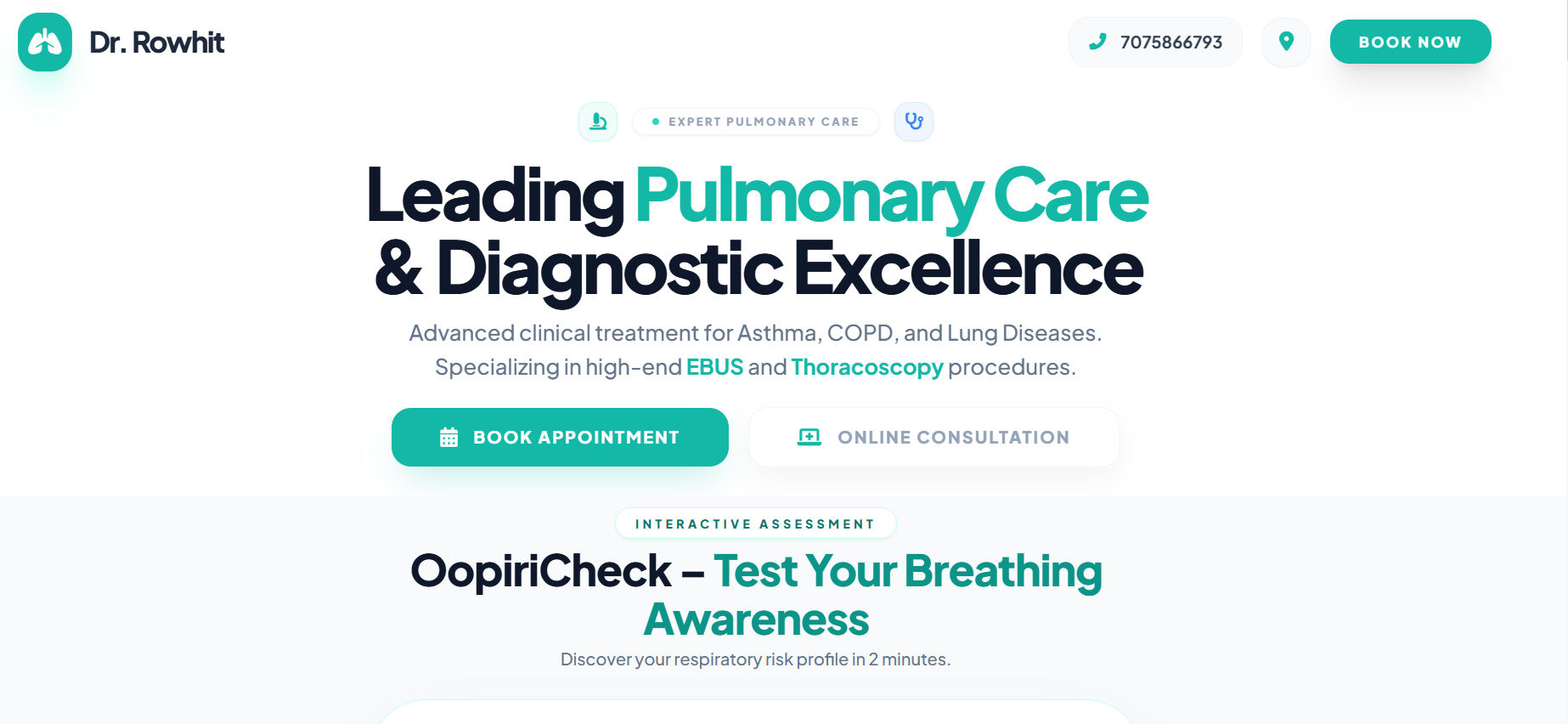 Chest Clinic Appointments