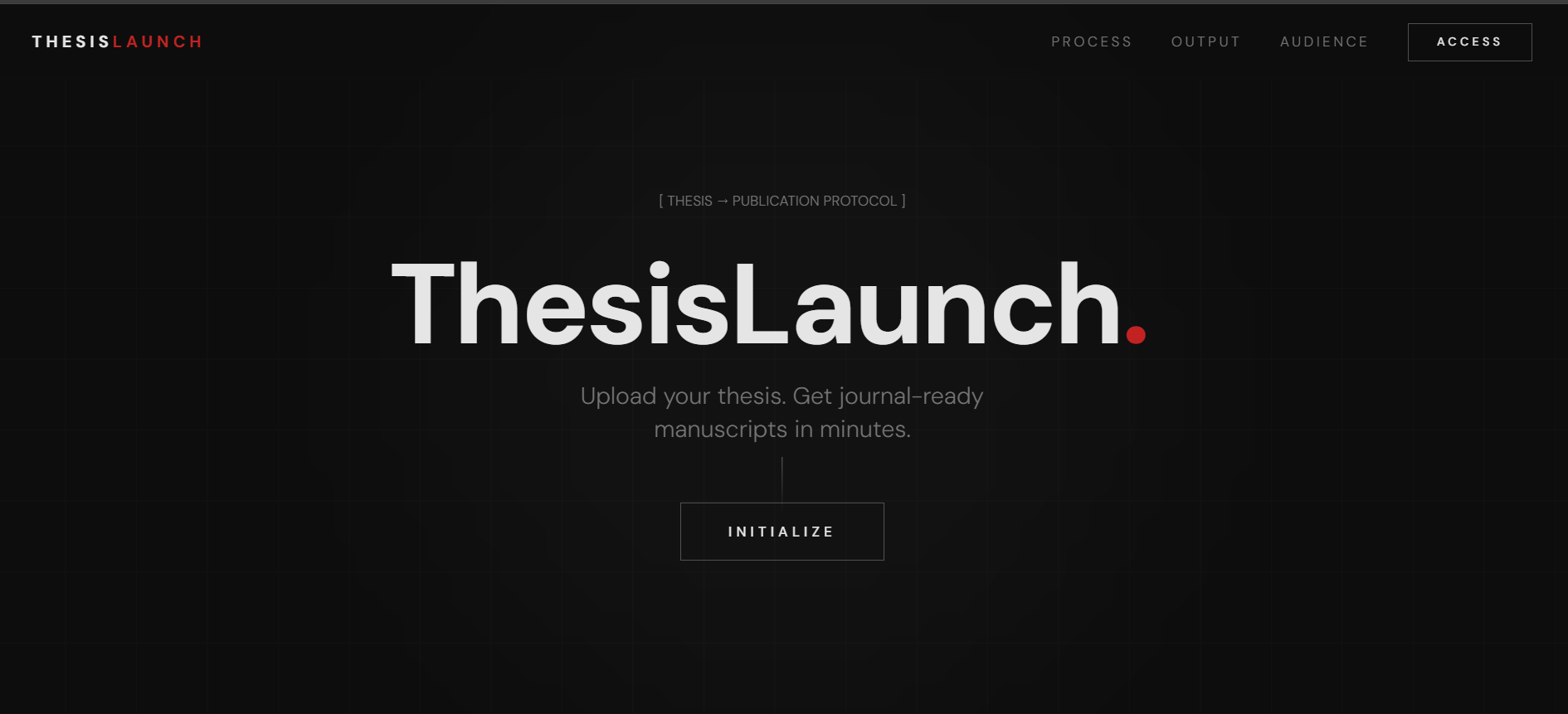 Polantix Thesis Launch