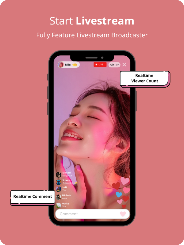 MeGooLive – Live Streaming, Short Video & Interactive Gift App – Fully Featured