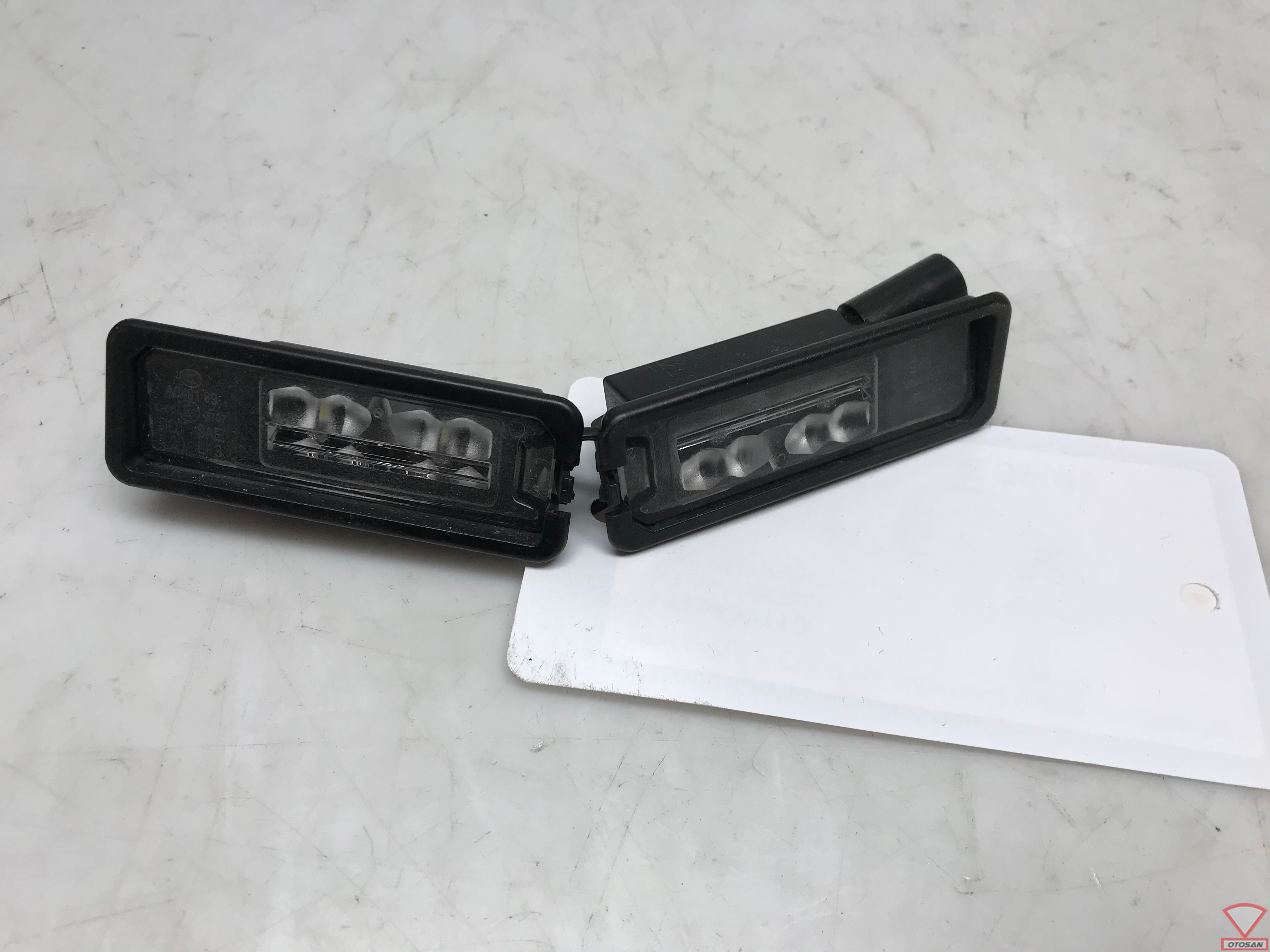 vw golf 7 polo 2g kennzeichenbeleuchtung set led 1k8943021d