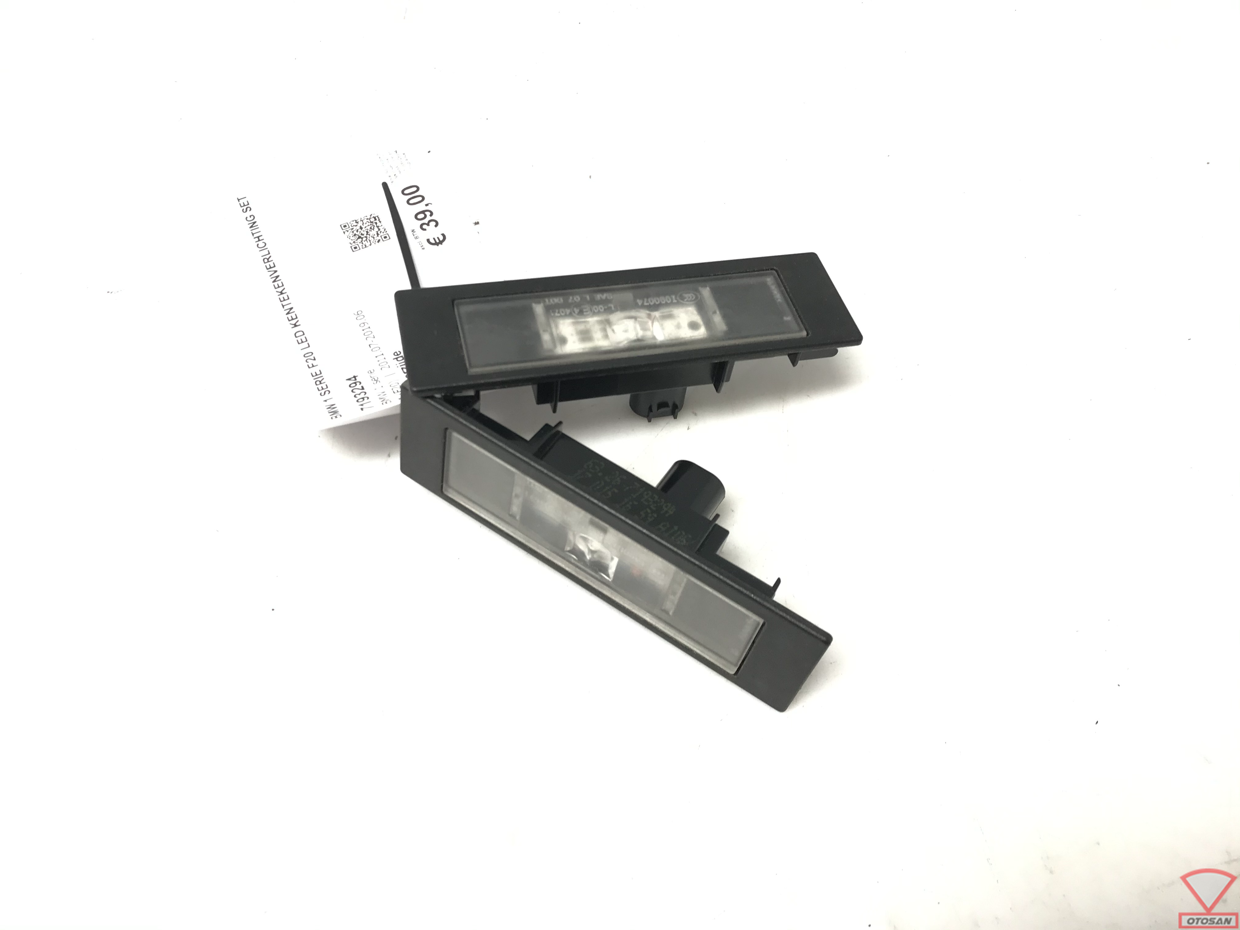 Kit d'éclairage de plaque d'immatriculation LED BMW Série 1 F20 7193294