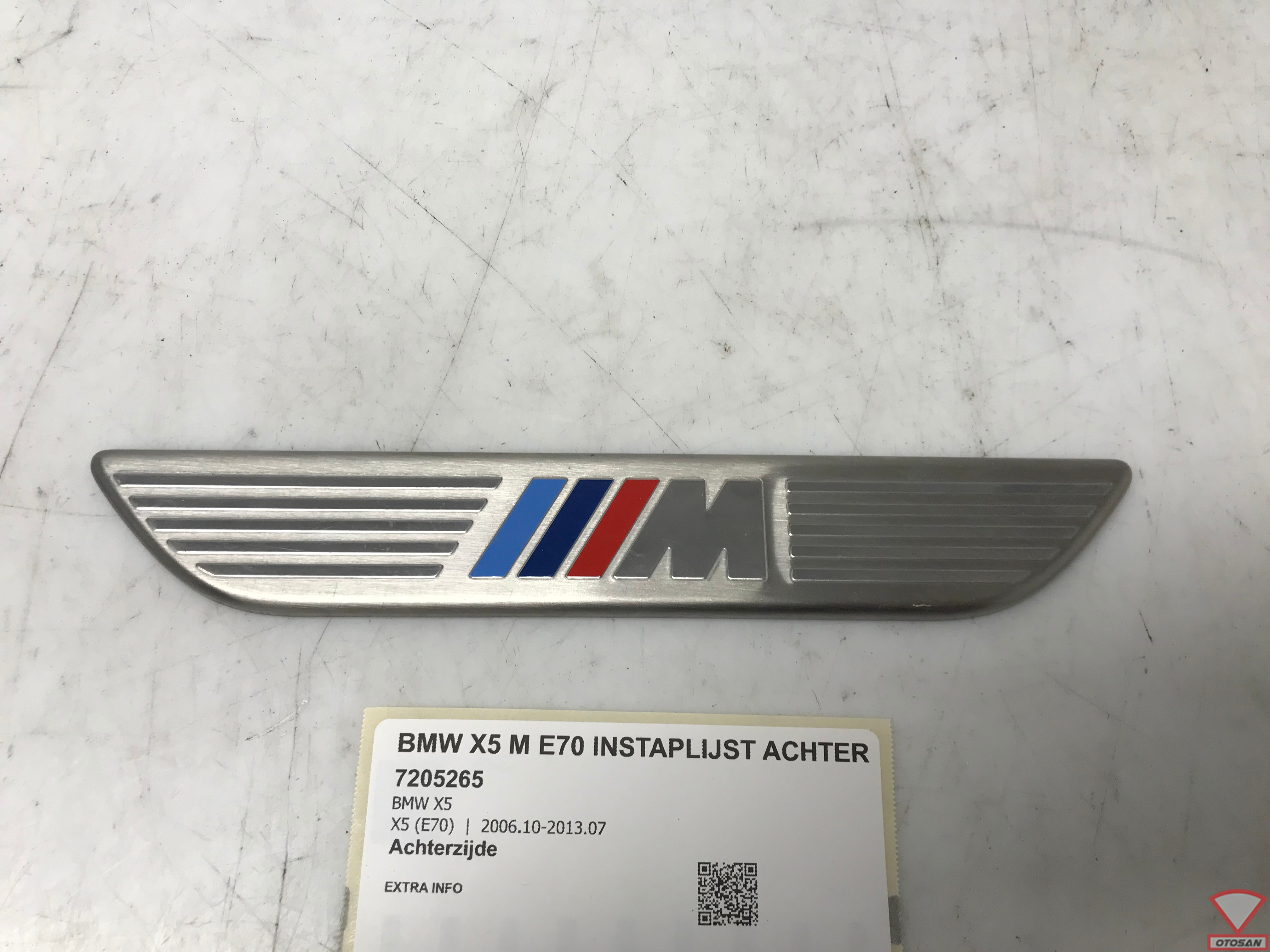 BMW X5 M E70 Instaplijst Achter X5M Origineel! 7205265
