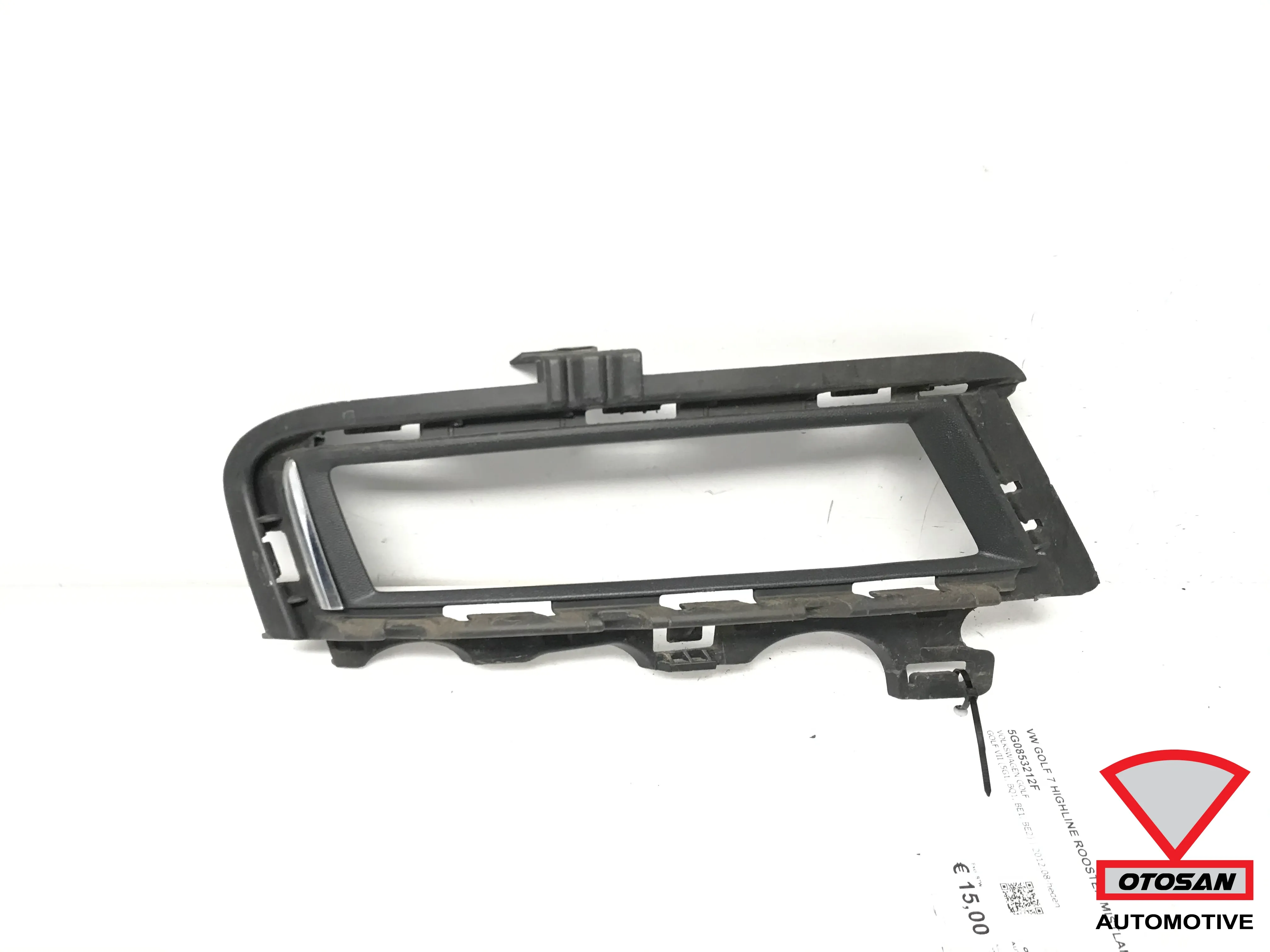 VW Golf 7 Highline Calandre Antibrouillard Droit Chrome 5G0853212F