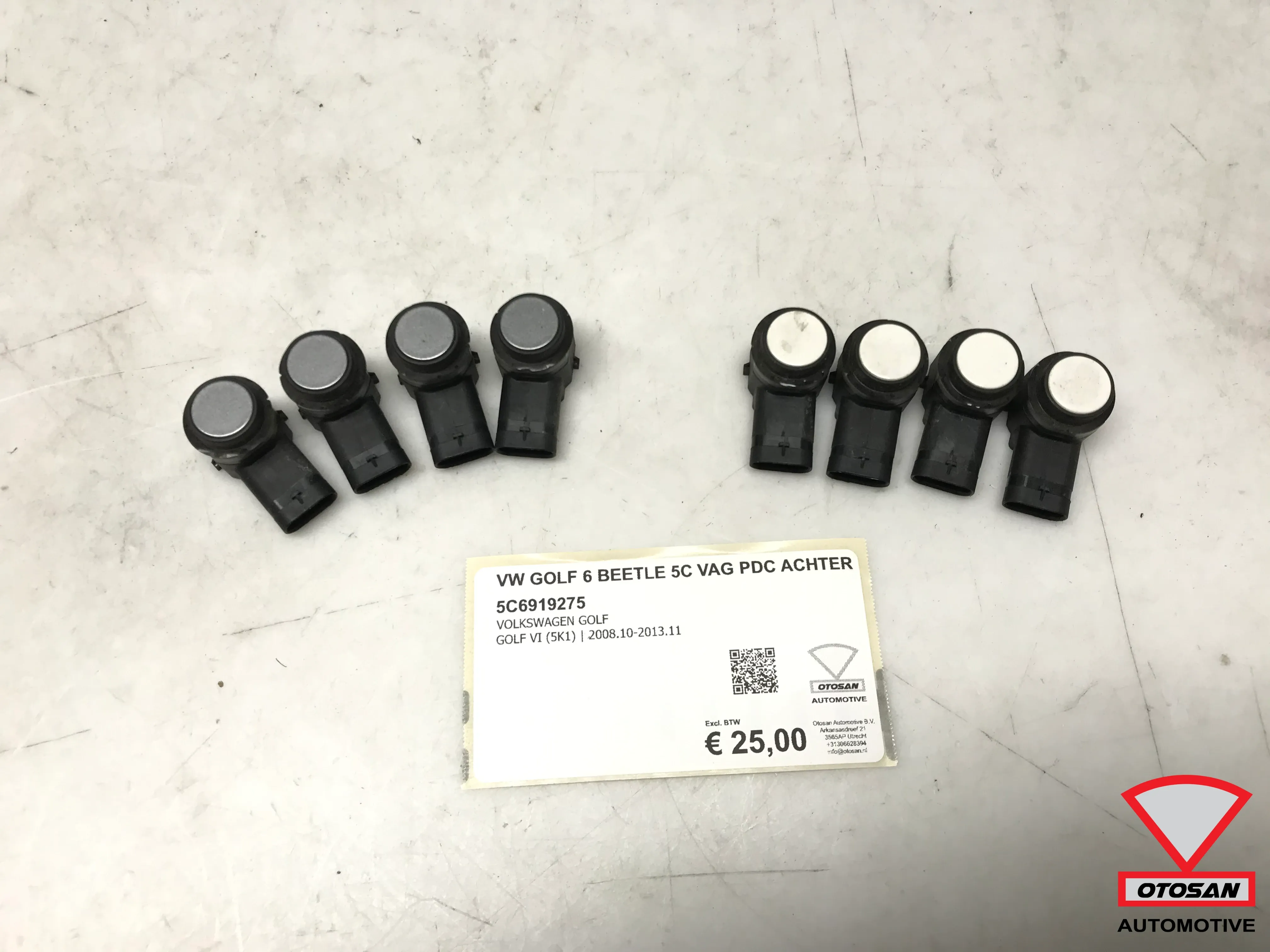 VW Golf 6 Beetle 5C VAG PDC Rear Parking Sensor 5C6919275