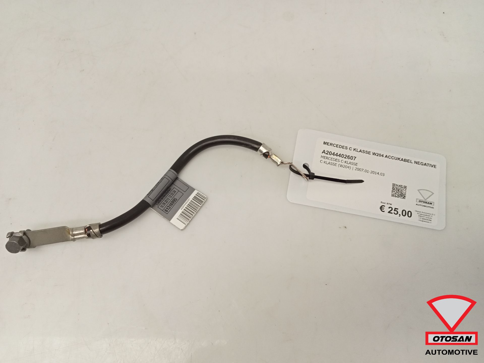 Mercedes C Klasse W204 Accukabel Negative A2044402607