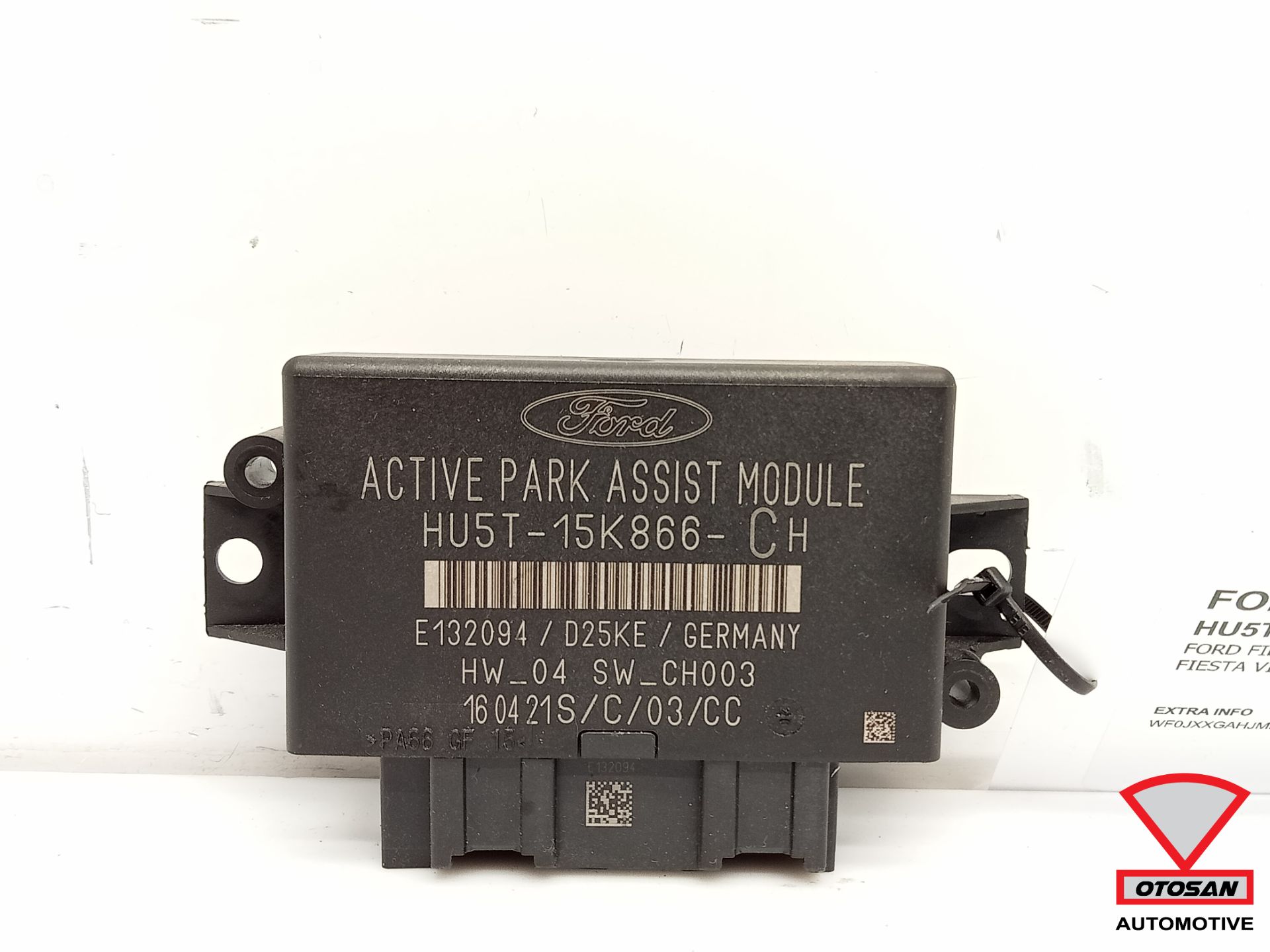 Ford Fiesta MK8 2017+ PDC Module HU5T15K866CH