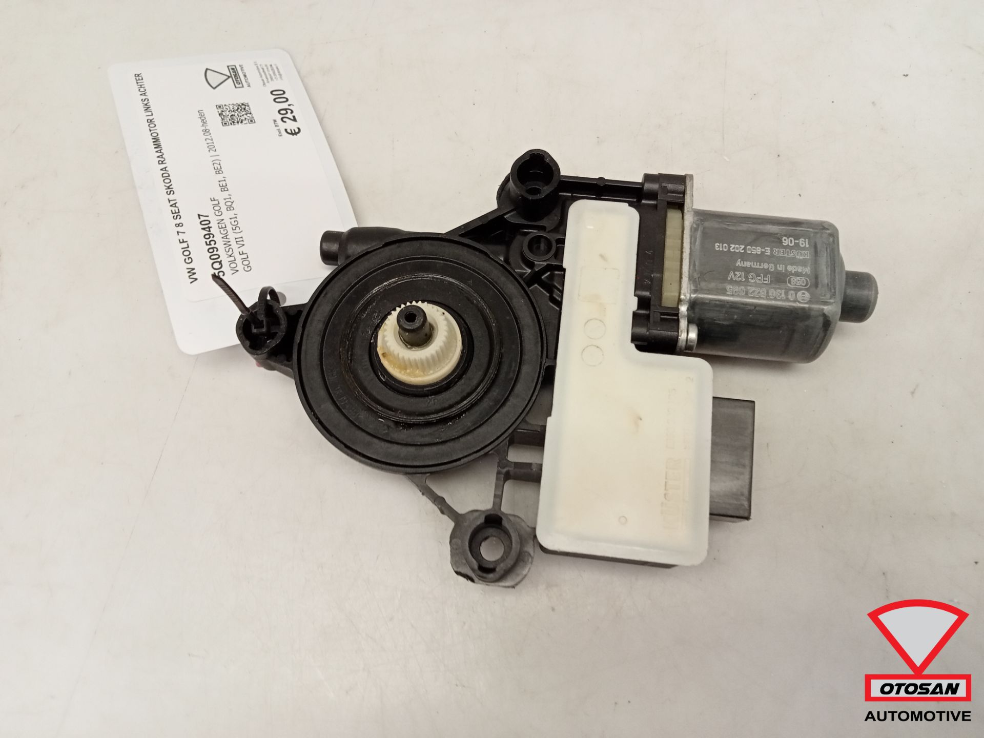 VW Golf 7 8 Seat Skoda Fensterhebermotor Links Hinten 5Q0959407