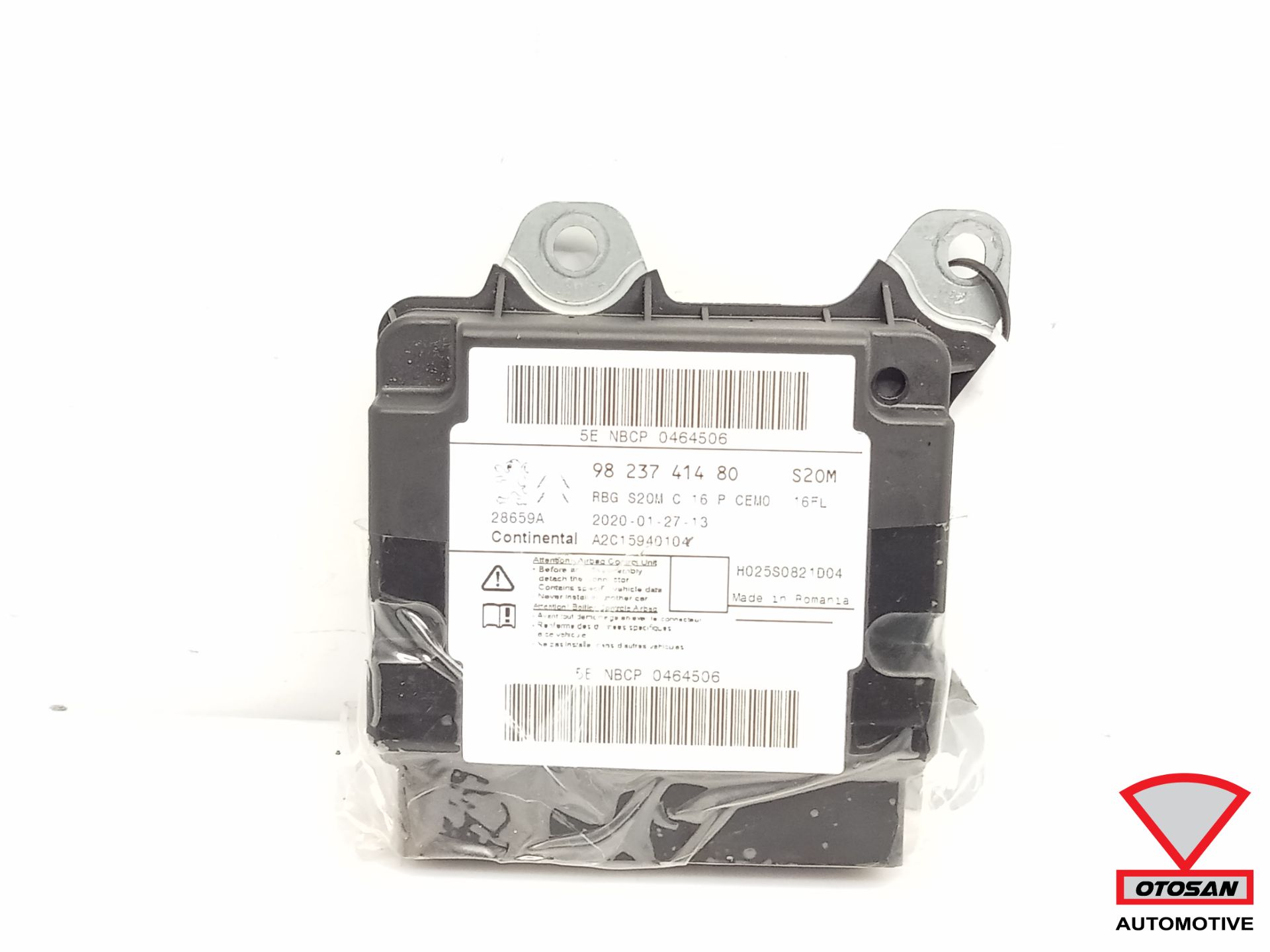 Opel Corsa F Peugeot Citroen Airbag-Modul 9823741480