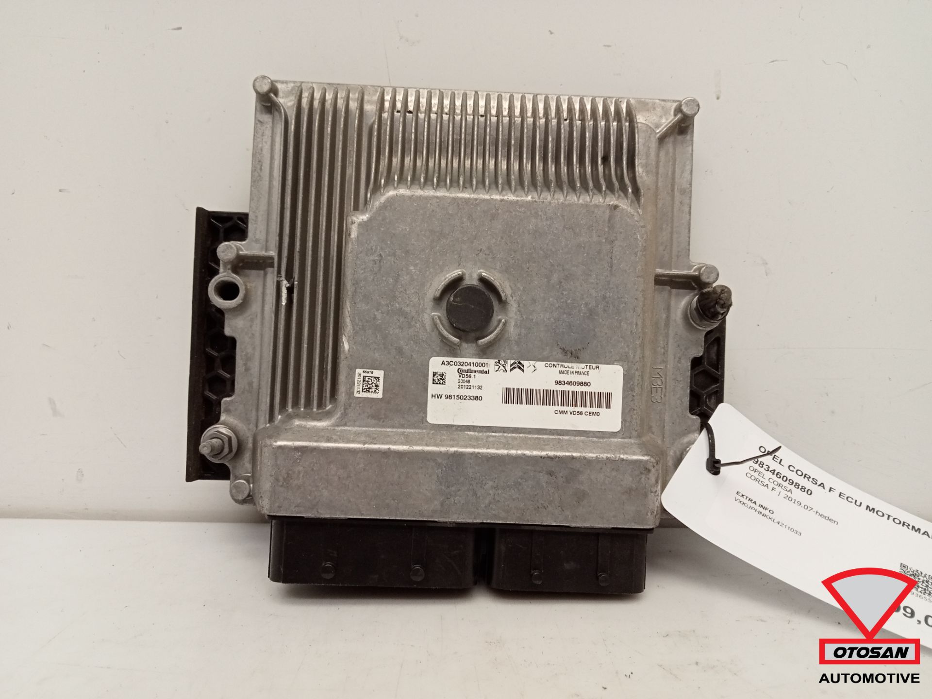 Opel Corsa F 2019+ ECU Motormanagement 9834609880