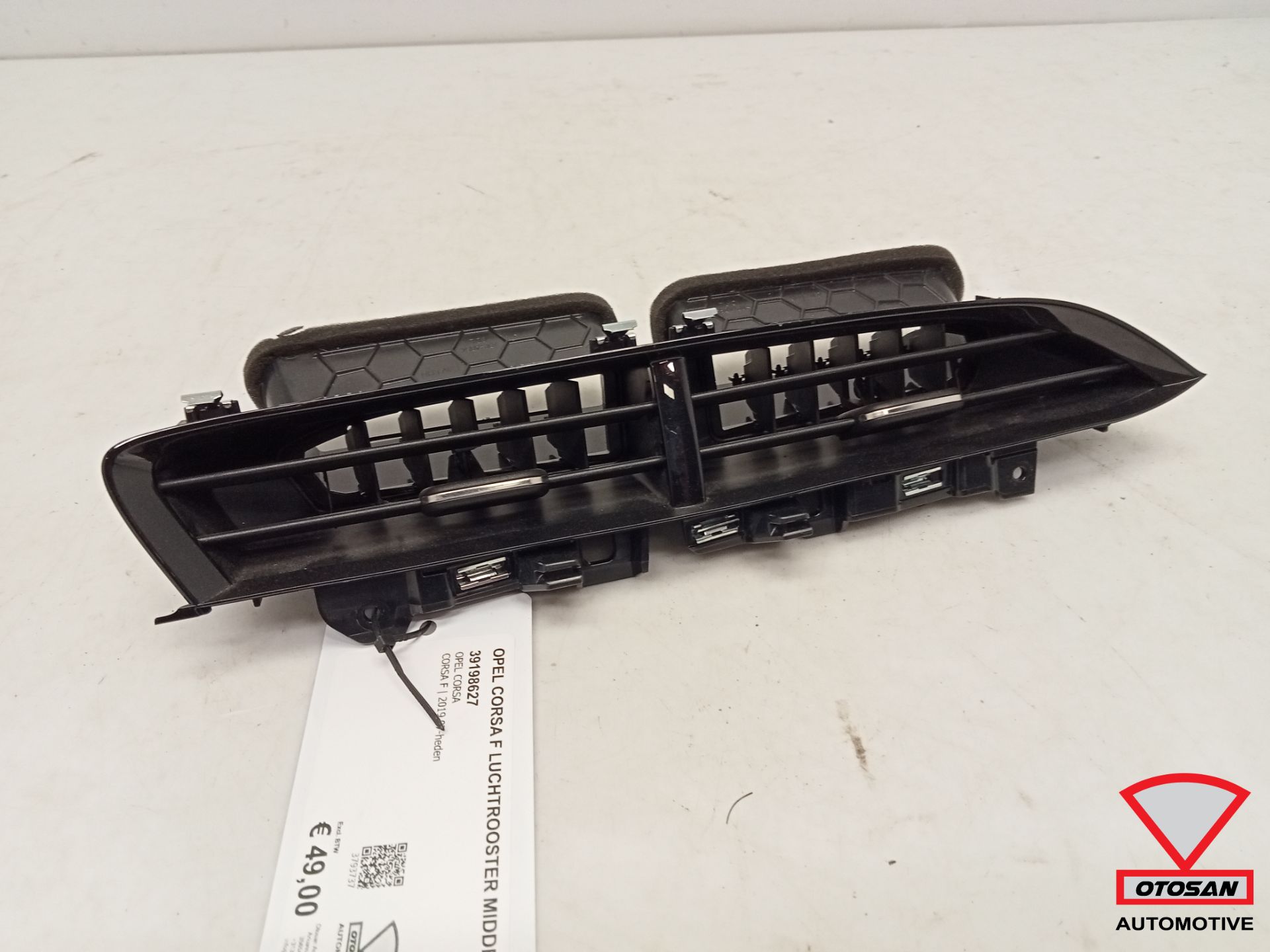 Opel Corsa F 2019+ Luchtrooster Midden 39198627
