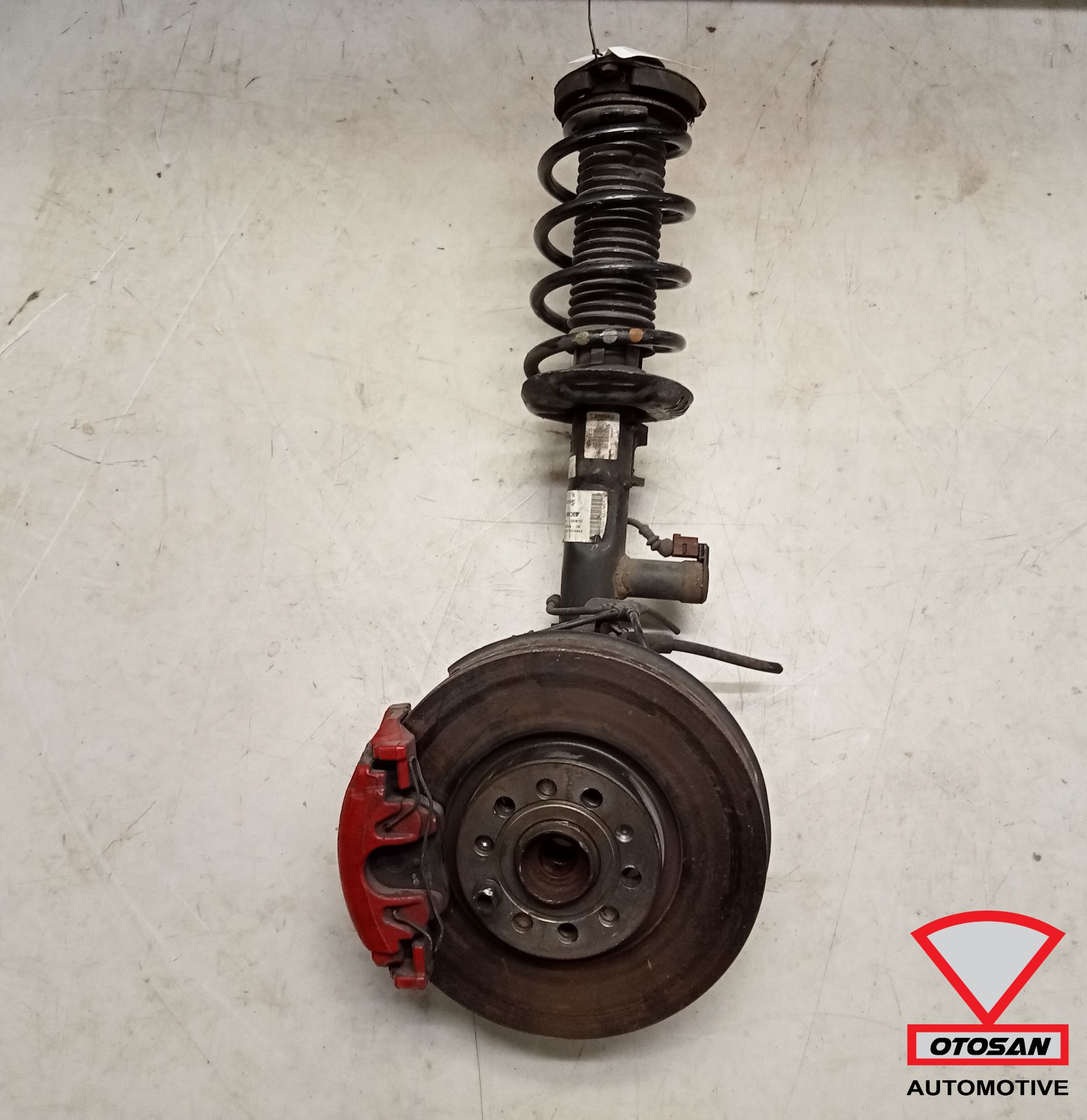 VW Golf 6 GTI Scirocco Federbein Links Vorne 1T0412022DA 1T0413031HC