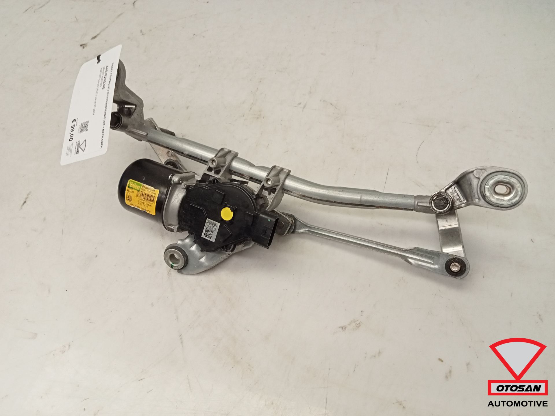 Smart Fortwo 453 Ruitenwissermotor + Mechaniek A4538200240