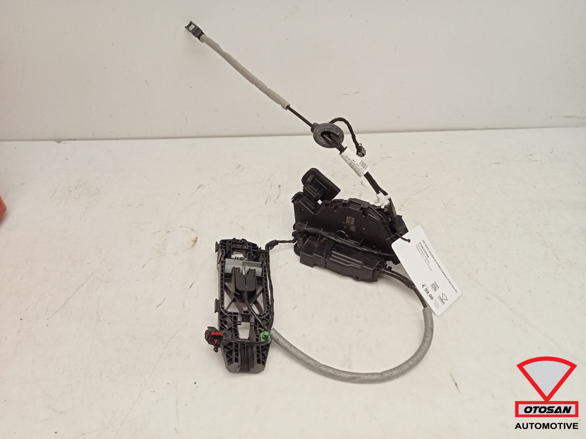 Mécanisme de verrouillage de porte avant droite pour VW, Seat, Skoda, 5TB837016A