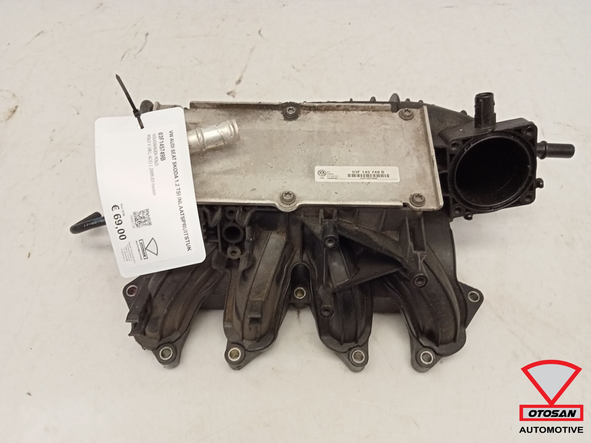 VW Audi Seat Skoda 1.2 TSI Inlaatspruitstuk 03F145749B