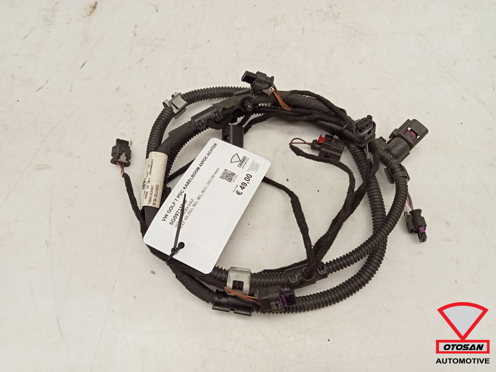 VW Golf 7 PDC Kabelbaum 4xPDC Hinten 5G0971104F