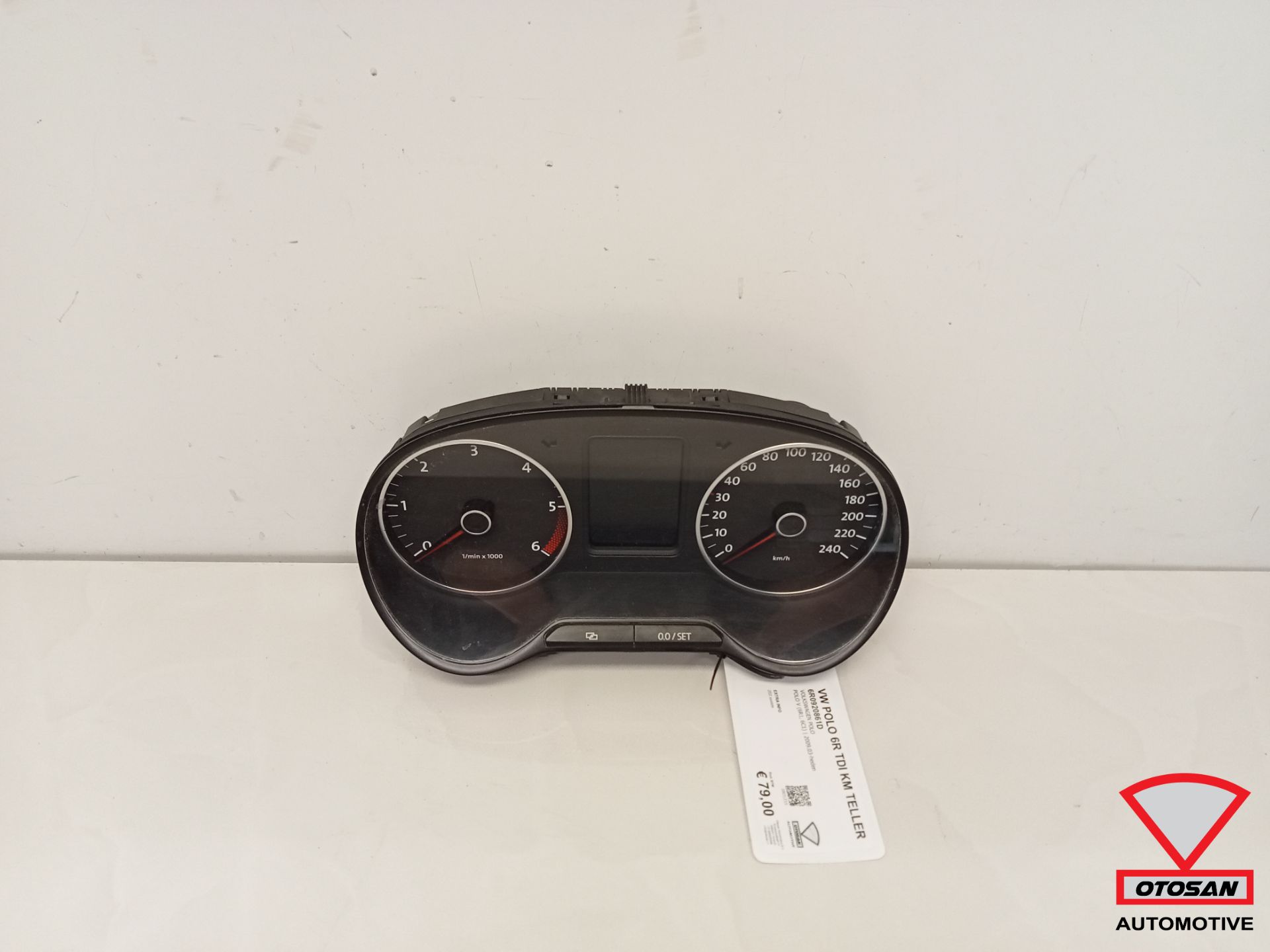 VW Polo 6R TDI KM Teller Cockpit 6R0920861D