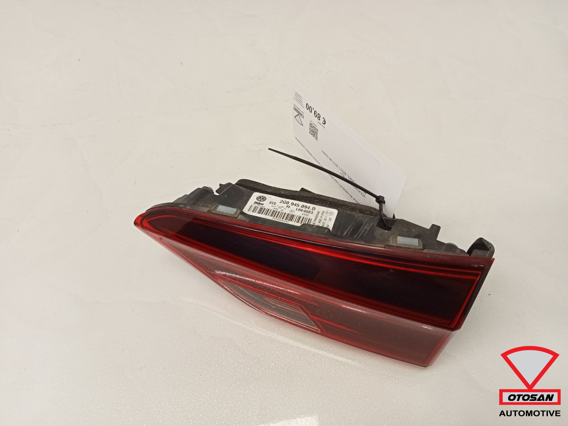 Feu arrière LED intérieur droit pour VW Polo 2G Facelift 2G0945094d