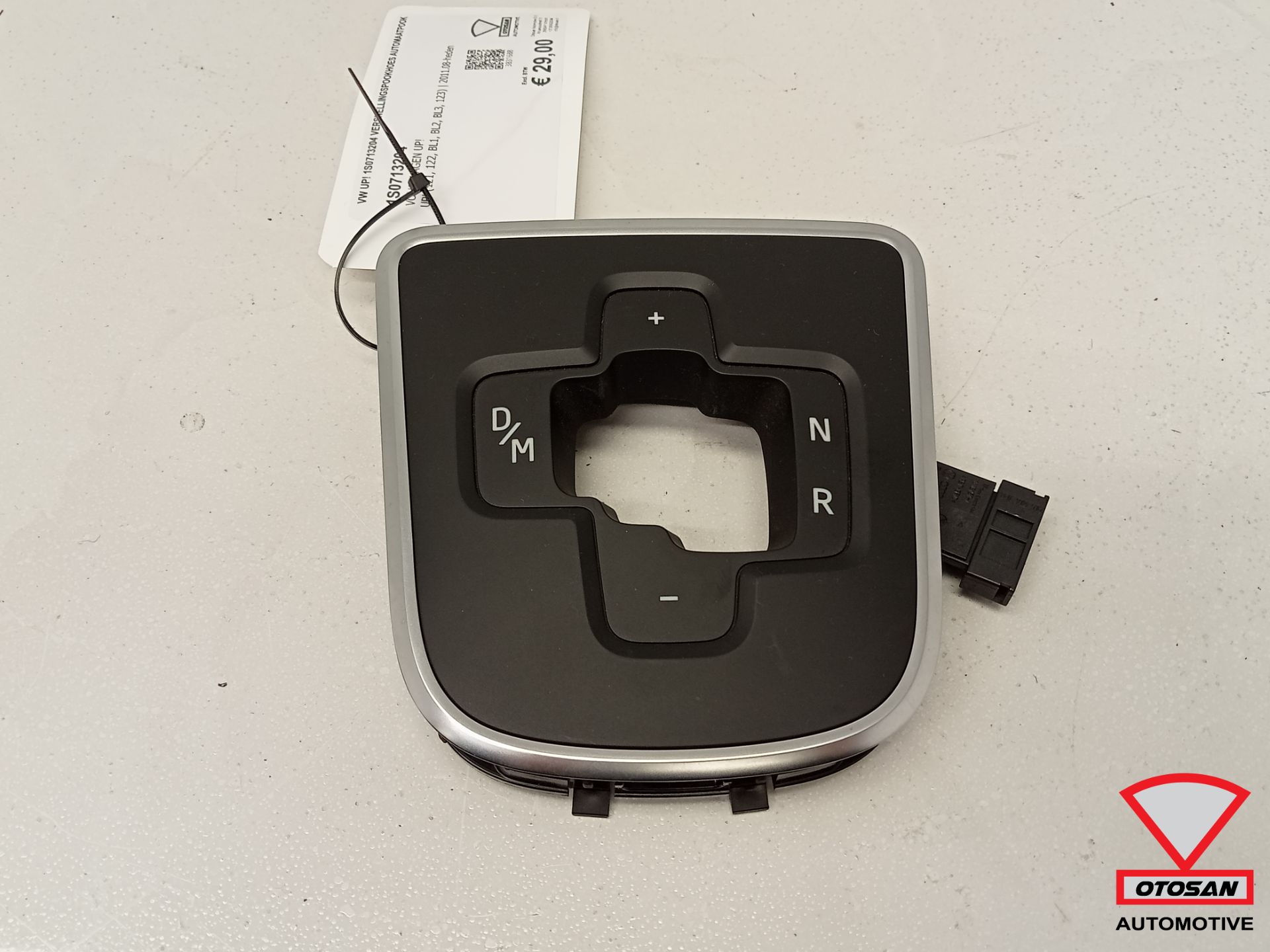 Couvercle de levier de vitesse automatique VW Up! 1s0713204 d'origine