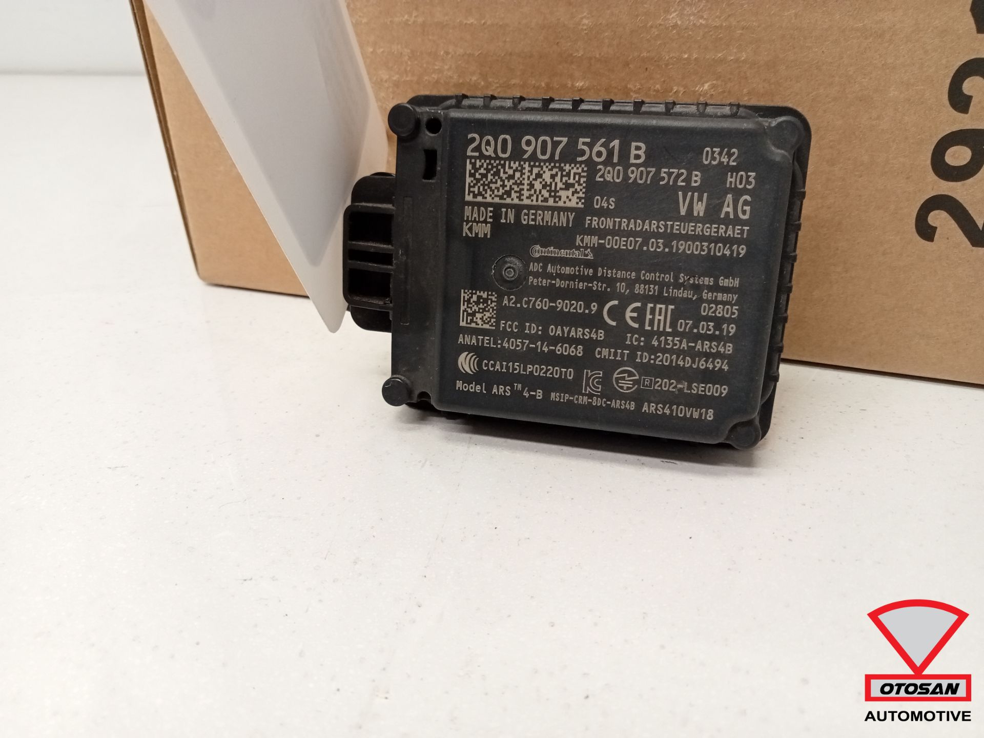 VW Polo 2G Taigo T-Roc ACC Radar AFStandradar 2Q0907561B