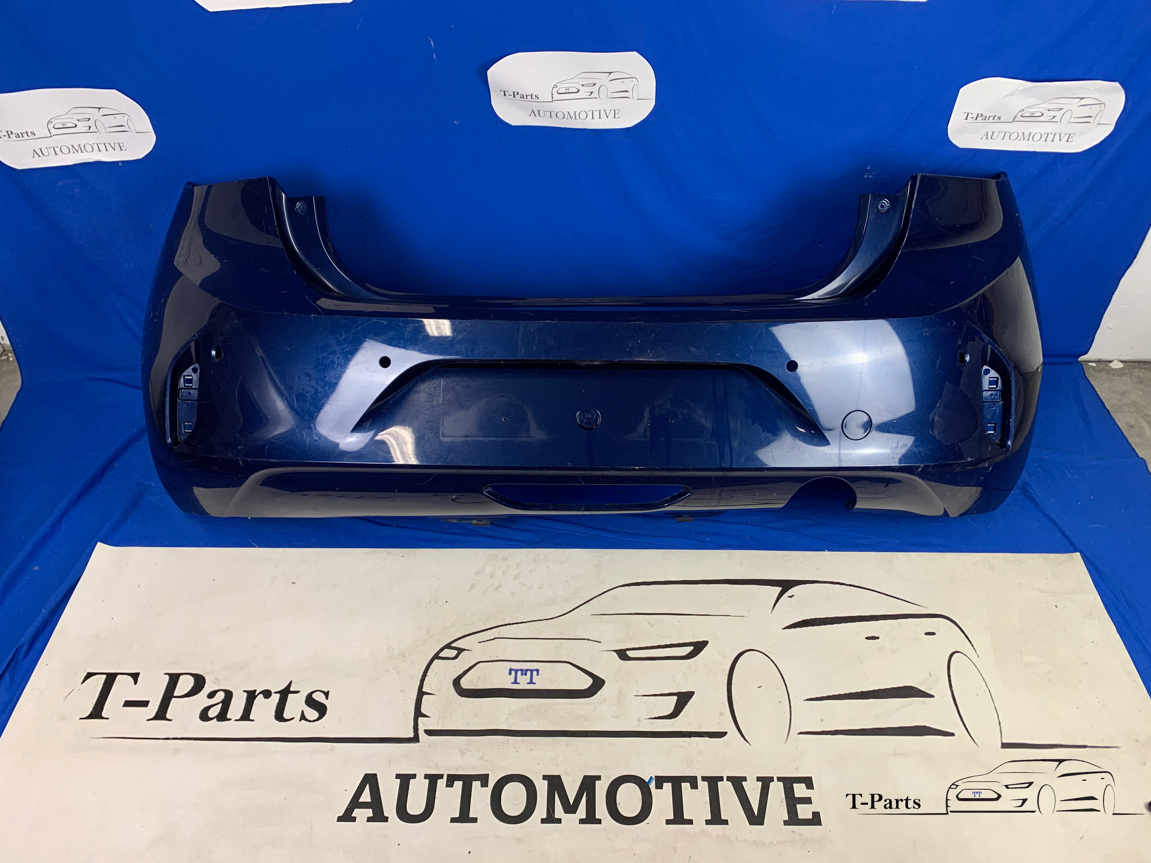 Opel corsa F achterbumper 4x pdc bumper origineel