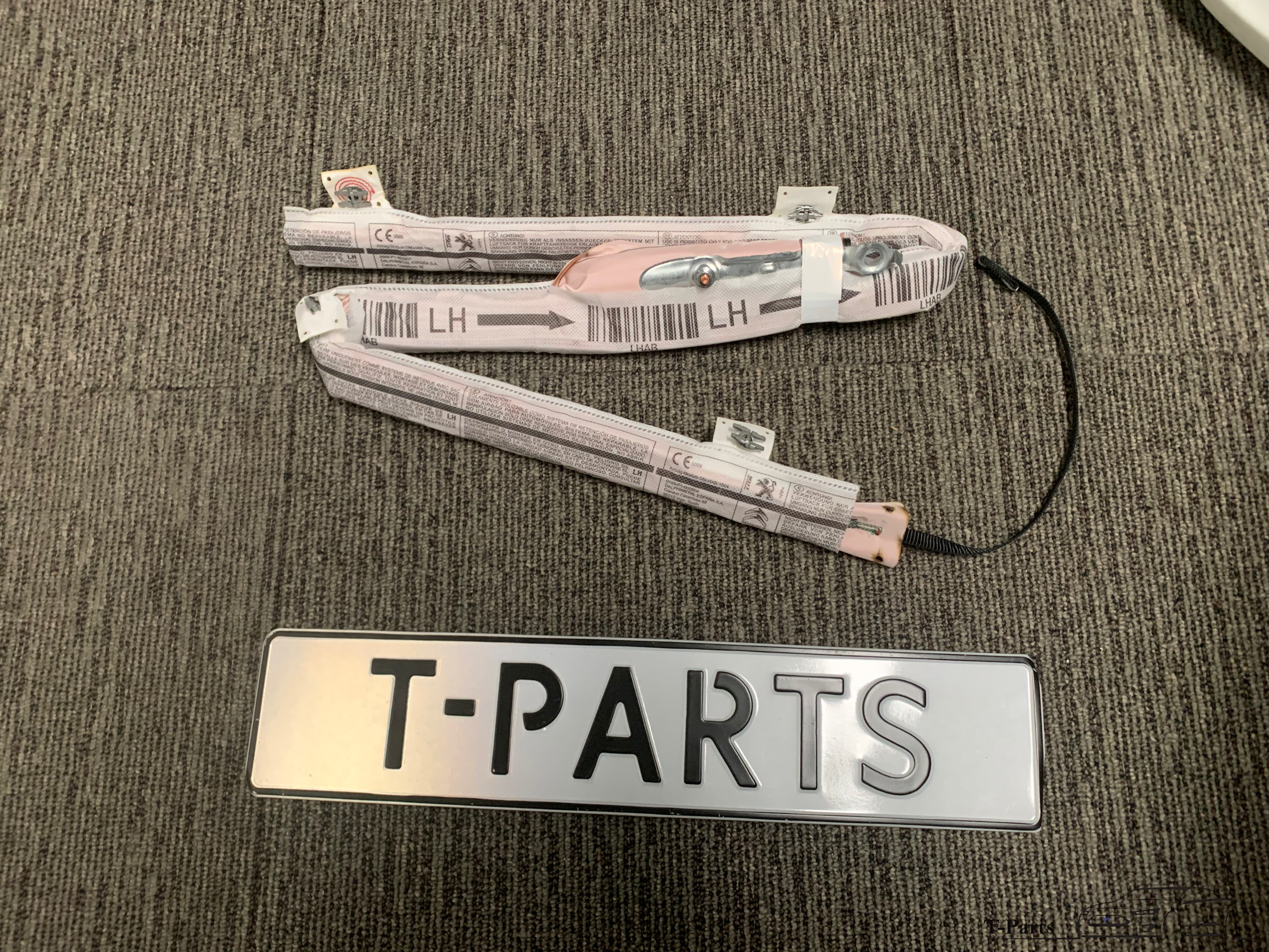 Opel corsa F peugeot 208 links hemel airbag dak 981185808