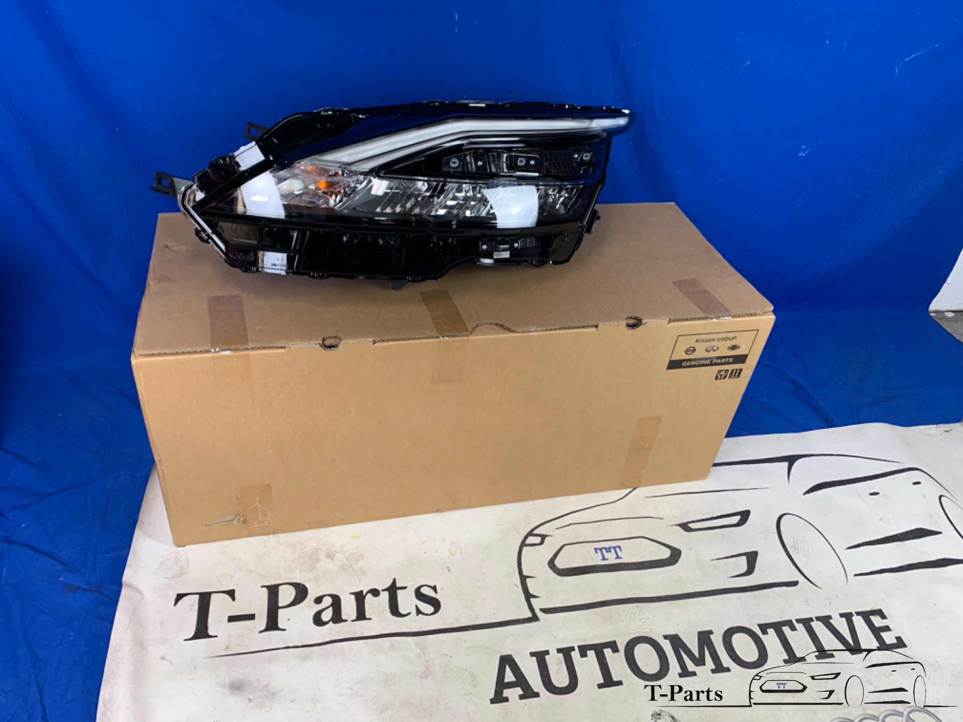 Nissan qashqai links koplamp nieuw origineel lamp LED full 2021+ 260606UN2C