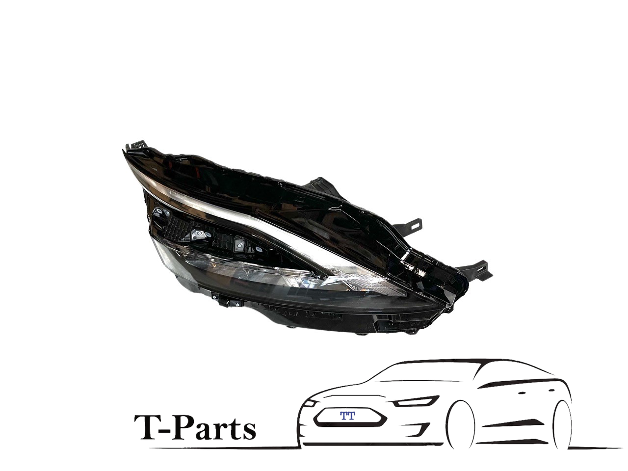 Nissan qashqai rechts koplamp origineel lamp nieuw 2021+ LED 260106un0c