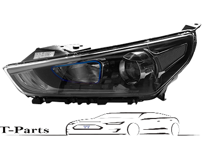 Hyundai ioniq Links koplamp nieuw LED lamp 2016+