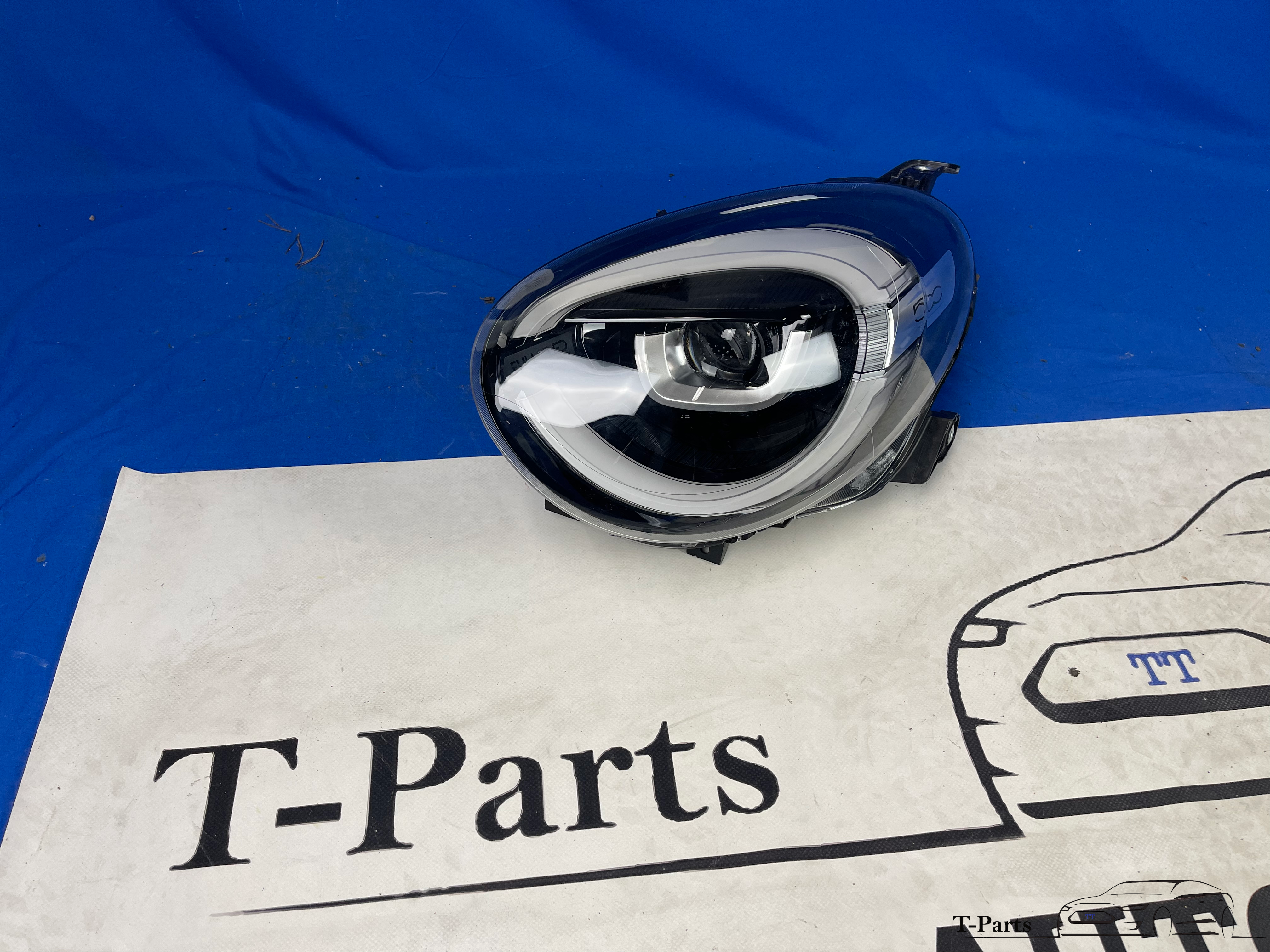 Fiat 500 koplamp LED full links lamp
