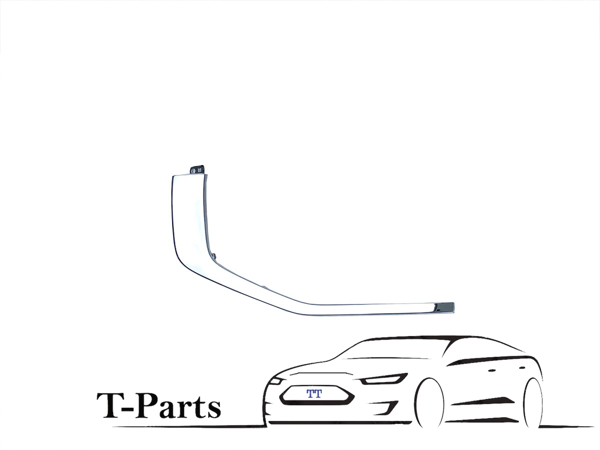 Mitsubishi space star links boven chrome lijst voorbumper 6407A379