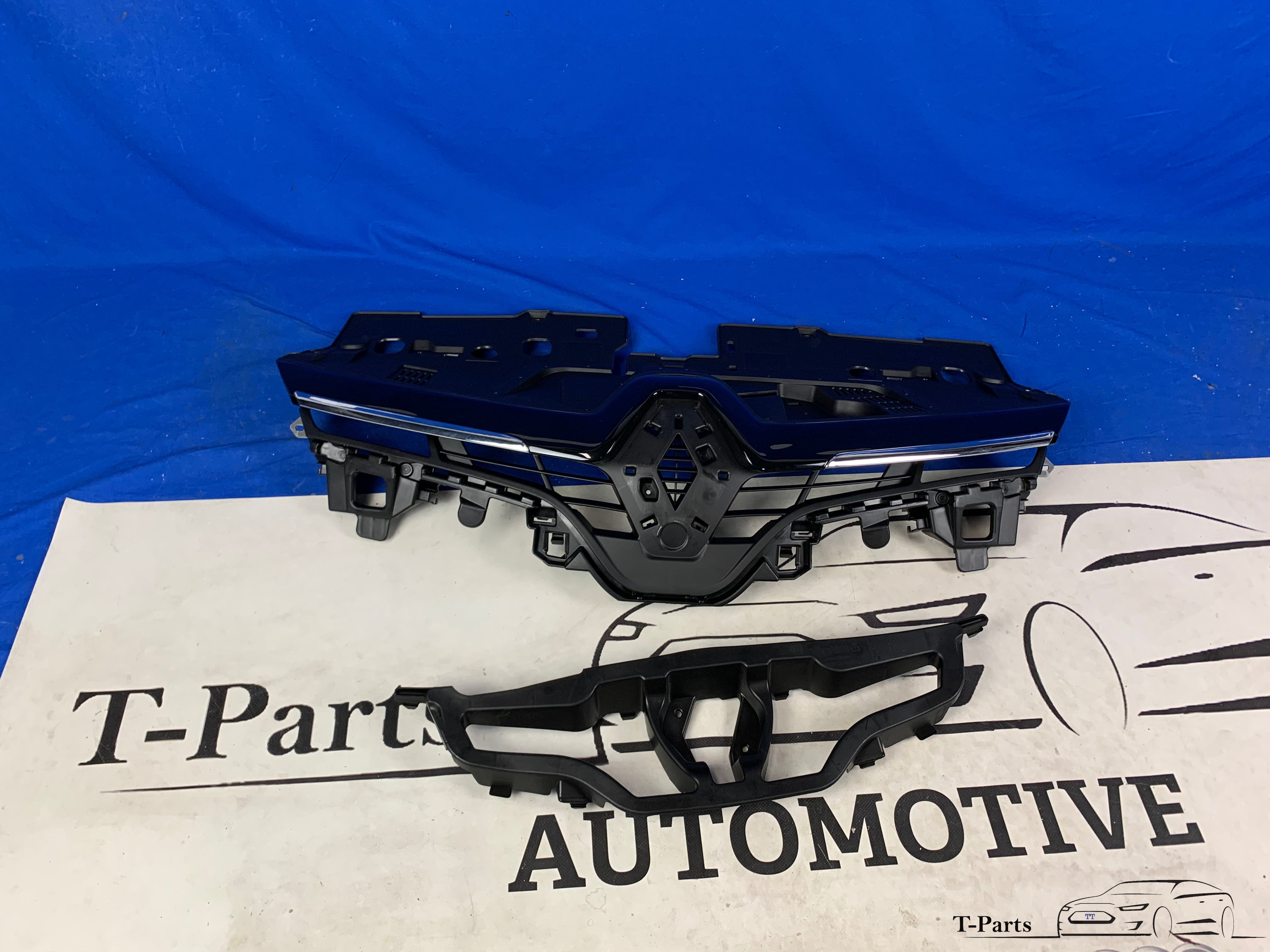 Renault clio 4 grille bumper rooster voorbumper gril 2012-2016