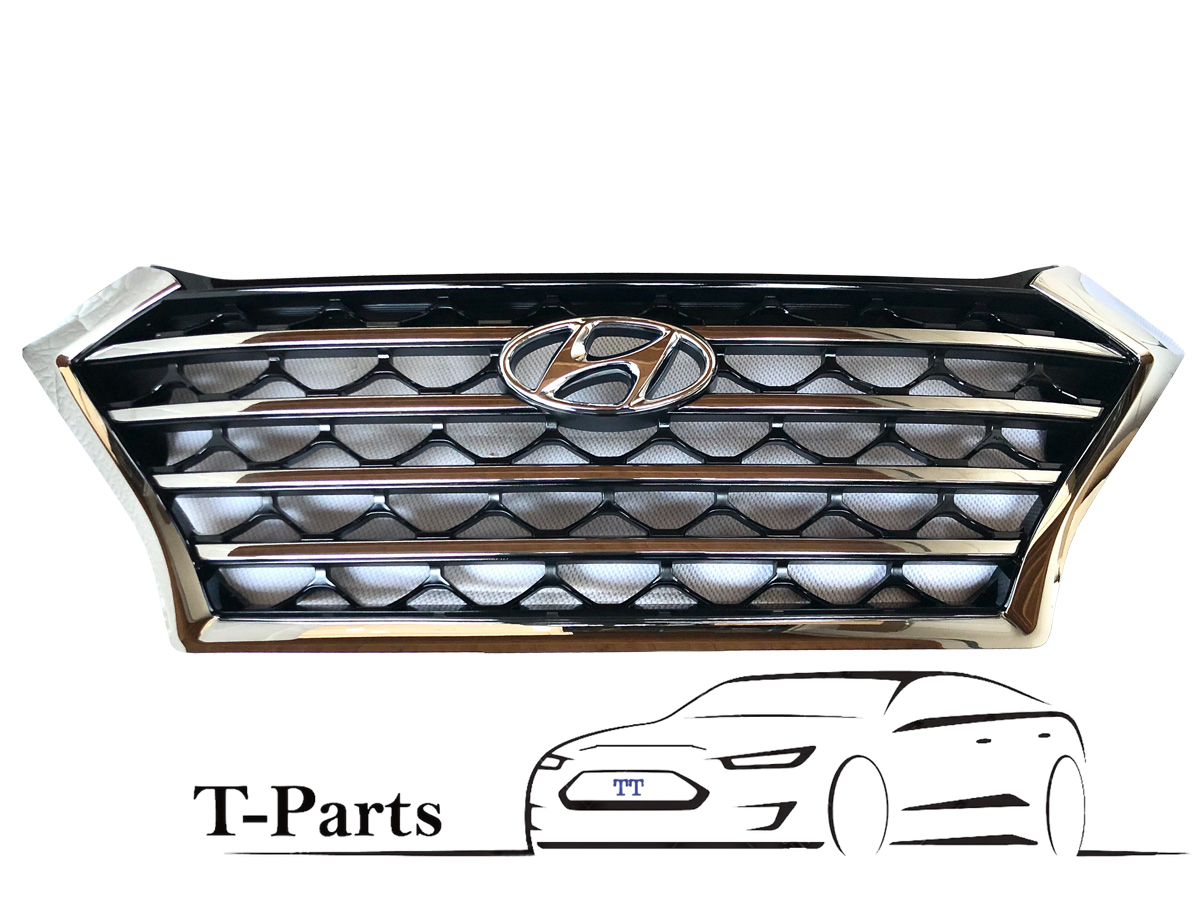 Hyundai tucson facelift grille nieuw rooster bumper voorbumper