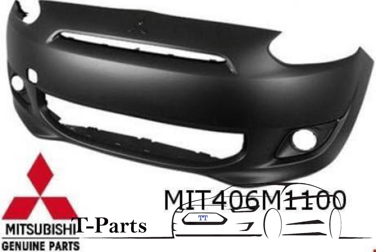 Mitsubishi space star voorbumper origineel NIEUW bumper 2012+