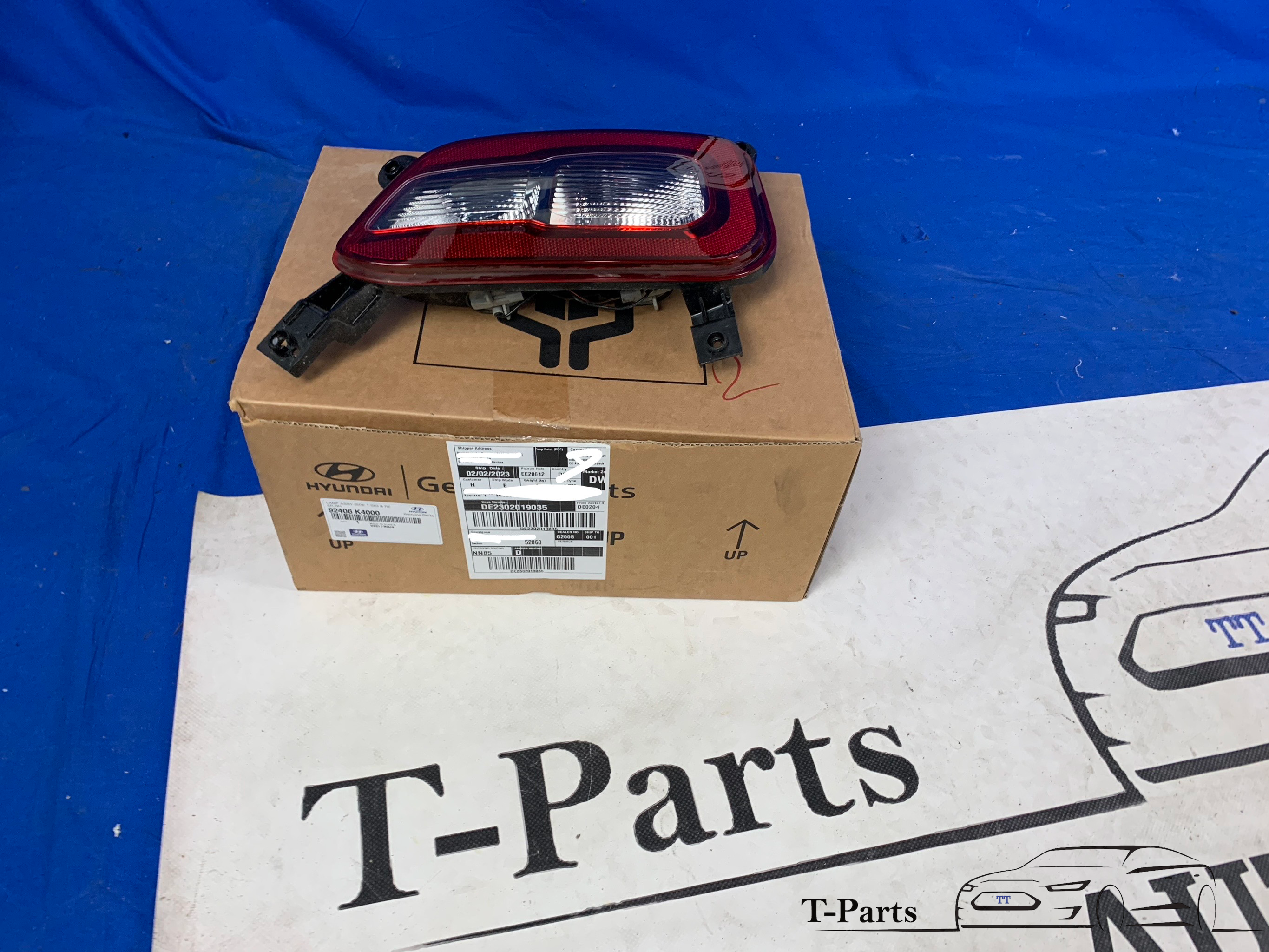 Hyundai kona achterlicht knipperlicht 92406K4000 lamp achter