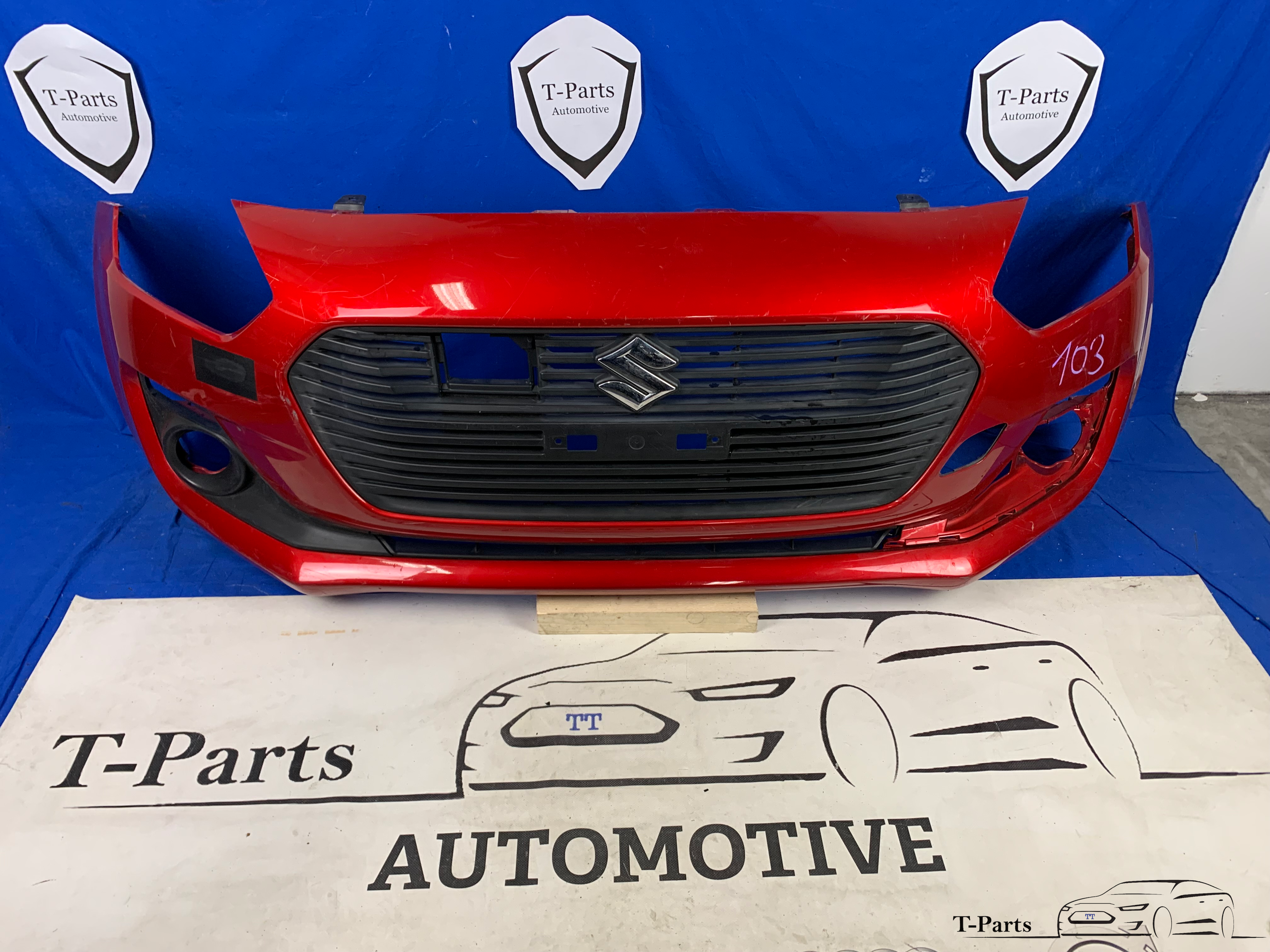 Suzuki swift mk4 voorbumper bumper grille 2017+