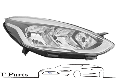 Ford Fiesta Scheinwerfer rechts neue Lampe 2017+