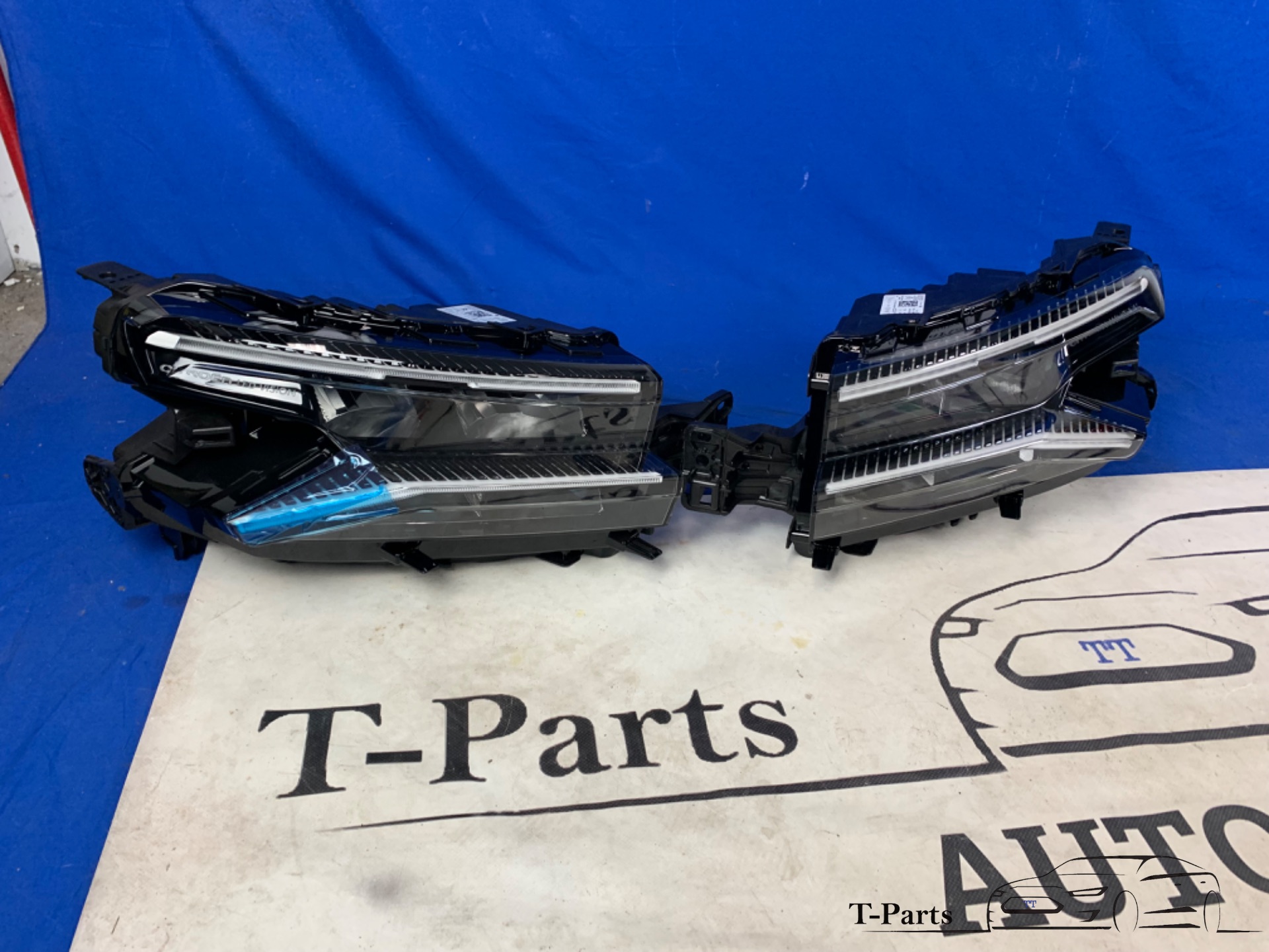 Citroen c5 koplamp links rechts set 9845356280 LE 9845355980