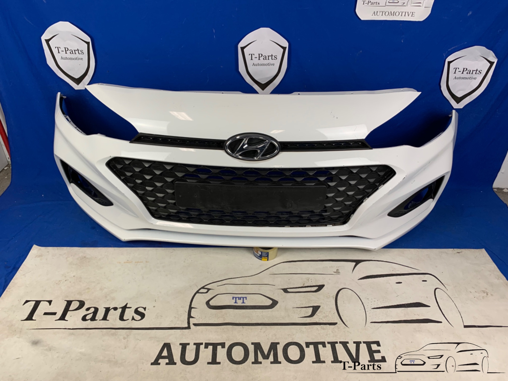Hyundai i20 facelift voorbumper 2016+ bumper grille